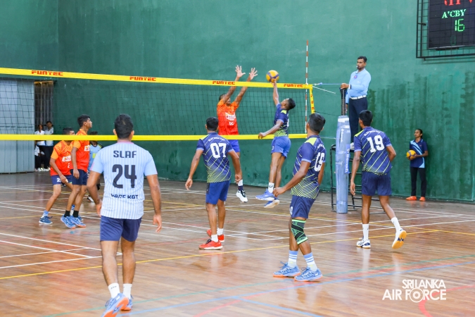 INTER-UNIT INDOOR AND BEACH VOLLEYBALL CHAMPIONSHIP 2026 CONCLUDES AT SLAF BASE KATUNAYAKE