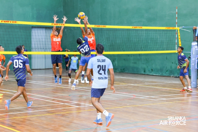 INTER-UNIT INDOOR AND BEACH VOLLEYBALL CHAMPIONSHIP 2026 CONCLUDES AT SLAF BASE KATUNAYAKE