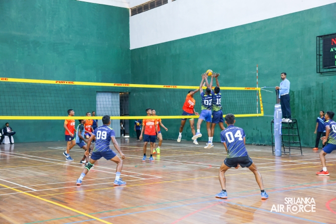 INTER-UNIT INDOOR AND BEACH VOLLEYBALL CHAMPIONSHIP 2026 CONCLUDES AT SLAF BASE KATUNAYAKE