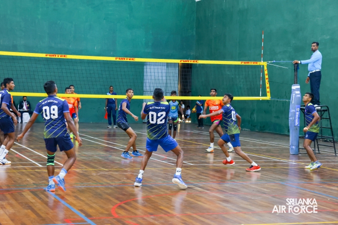 INTER-UNIT INDOOR AND BEACH VOLLEYBALL CHAMPIONSHIP 2026 CONCLUDES AT SLAF BASE KATUNAYAKE