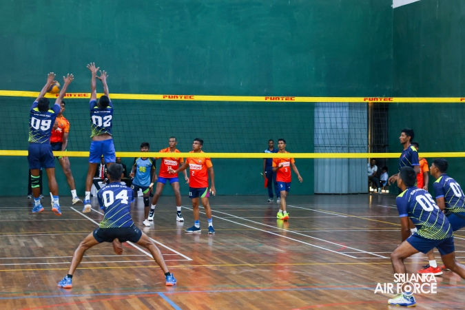 INTER-UNIT INDOOR AND BEACH VOLLEYBALL CHAMPIONSHIP 2026 CONCLUDES AT SLAF BASE KATUNAYAKE