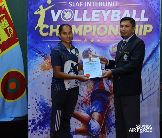 INTER-UNIT INDOOR AND BEACH VOLLEYBALL CHAMPIONSHIP 2026 CONCLUDES AT SLAF BASE KATUNAYAKE