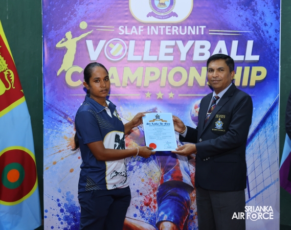 INTER-UNIT INDOOR AND BEACH VOLLEYBALL CHAMPIONSHIP 2026 CONCLUDES AT SLAF BASE KATUNAYAKE