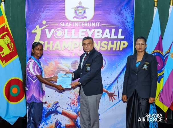 INTER-UNIT INDOOR AND BEACH VOLLEYBALL CHAMPIONSHIP 2026 CONCLUDES AT SLAF BASE KATUNAYAKE