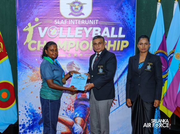 INTER-UNIT INDOOR AND BEACH VOLLEYBALL CHAMPIONSHIP 2026 CONCLUDES AT SLAF BASE KATUNAYAKE