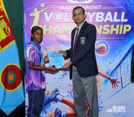 INTER-UNIT INDOOR AND BEACH VOLLEYBALL CHAMPIONSHIP 2026 CONCLUDES AT SLAF BASE KATUNAYAKE
