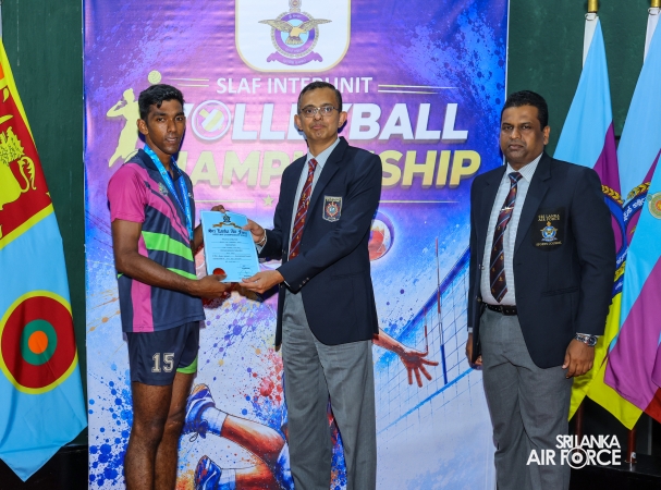 INTER-UNIT INDOOR AND BEACH VOLLEYBALL CHAMPIONSHIP 2026 CONCLUDES AT SLAF BASE KATUNAYAKE