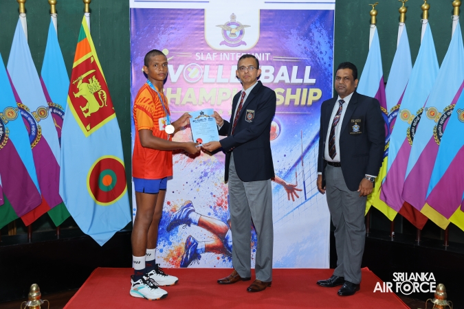 INTER-UNIT INDOOR AND BEACH VOLLEYBALL CHAMPIONSHIP 2026 CONCLUDES AT SLAF BASE KATUNAYAKE