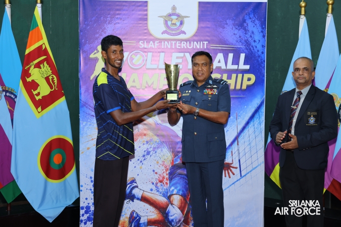 INTER-UNIT INDOOR AND BEACH VOLLEYBALL CHAMPIONSHIP 2026 CONCLUDES AT SLAF BASE KATUNAYAKE