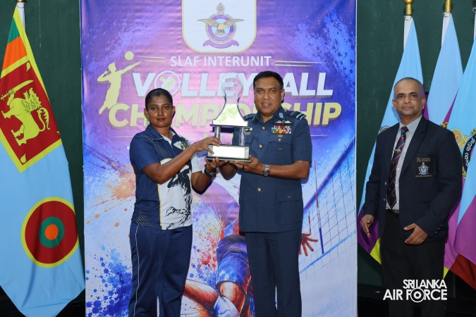 INTER-UNIT INDOOR AND BEACH VOLLEYBALL CHAMPIONSHIP 2026 CONCLUDES AT SLAF BASE KATUNAYAKE