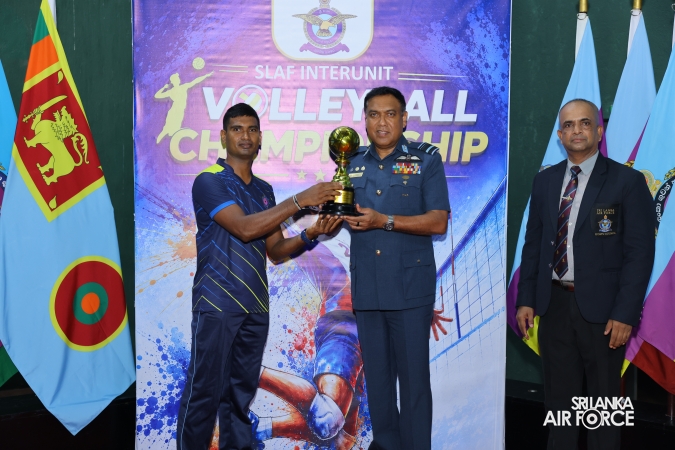 INTER-UNIT INDOOR AND BEACH VOLLEYBALL CHAMPIONSHIP 2026 CONCLUDES AT SLAF BASE KATUNAYAKE