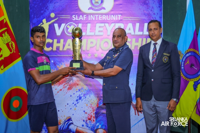 INTER-UNIT INDOOR AND BEACH VOLLEYBALL CHAMPIONSHIP 2026 CONCLUDES AT SLAF BASE KATUNAYAKE