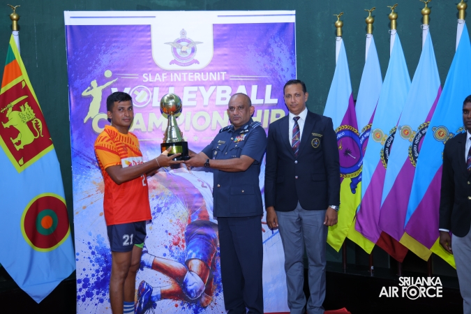 INTER-UNIT INDOOR AND BEACH VOLLEYBALL CHAMPIONSHIP 2026 CONCLUDES AT SLAF BASE KATUNAYAKE