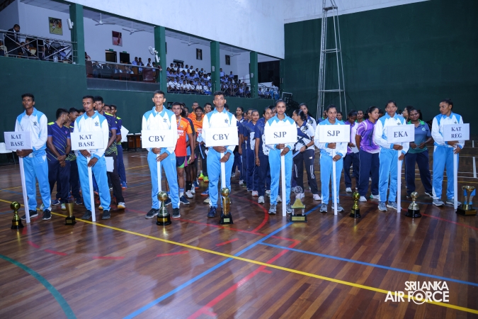 INTER-UNIT INDOOR AND BEACH VOLLEYBALL CHAMPIONSHIP 2026 CONCLUDES AT SLAF BASE KATUNAYAKE