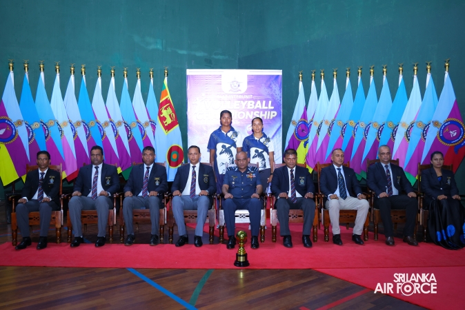 INTER-UNIT INDOOR AND BEACH VOLLEYBALL CHAMPIONSHIP 2026 CONCLUDES AT SLAF BASE KATUNAYAKE