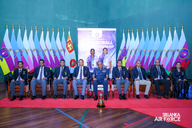 INTER-UNIT INDOOR AND BEACH VOLLEYBALL CHAMPIONSHIP 2026 CONCLUDES AT SLAF BASE KATUNAYAKE