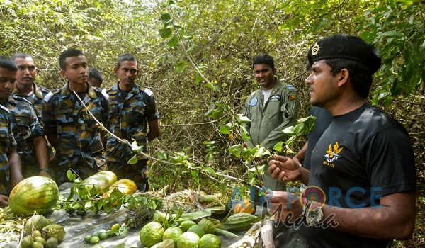 Aircrew Water and Jungle Survival Training Concluded for Flight Cadets at Amapara
