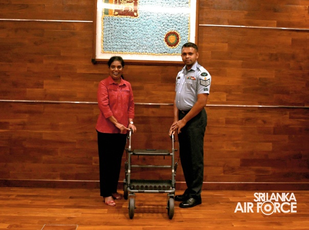 SLAF SEVA VANITHA UNIT DONATES MOBILITY AIDS TO DESERVING FAMILY MEMBERS OF SERVICE PERSONNEL