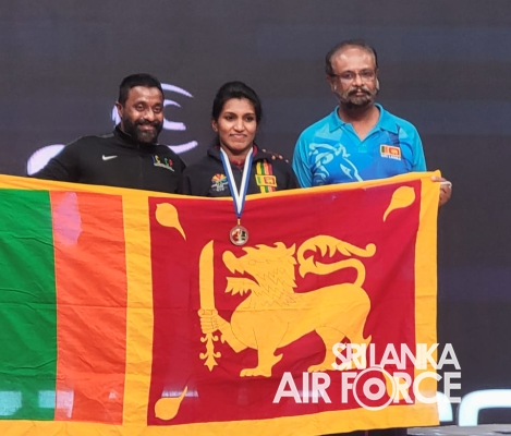 SLAF WEIGHTLIFTERS CLINCHED BRONZE AT COMMONWEALTH WEIGHTLIFTING CHAMPIONSHIPS 2021