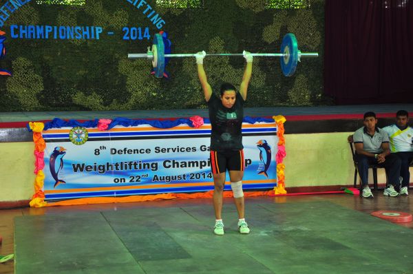 Defence Services Weight Lifting Championship 2014