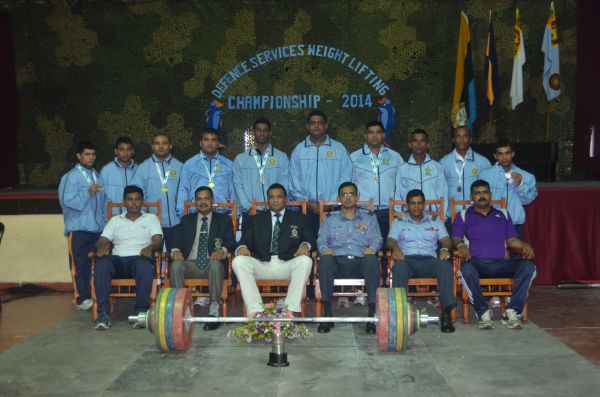 Defence Services Weight Lifting Championship 2014