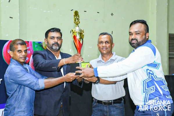 SLAF
MEN’S WEIGHTLIFTERS SECURE THE TITLE IN SRI LANKA YOUTH/SENIOR/JUNIOR
NOVICES WEIGHTLIFTING CHAMPIONSHIP – 2023