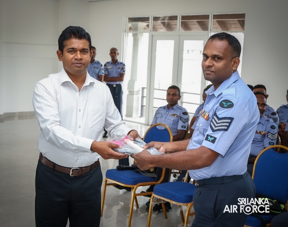 SLAF WELFARE SHOP STAFF RECEIVE SPECIALIZED TRAINING IN CUSTOMER SERVICE AND RETAIL MANAGEMENT