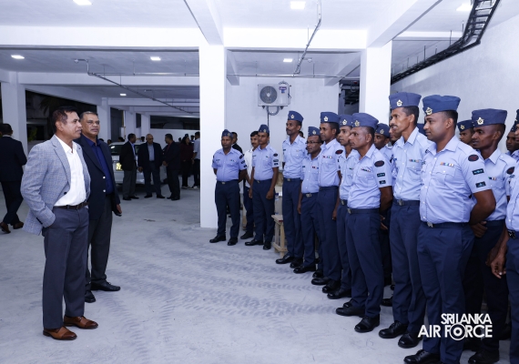 GRAND OPENING OF ‘EAGLES' SKY VIEW ' WELFARE AMENITIES COMPLEX ENHANCES QUALITY OF LIFE FOR MILITARY PERSONNEL