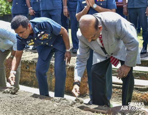 FOUNDATION STONE LAID FOR WELFARE AMENITIES COMPLEX AT DHQC SRI JAYAWARDENEPURA