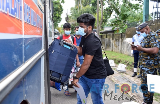 49 civilians quarantined at SLAF Quarantine Centre Welisara released