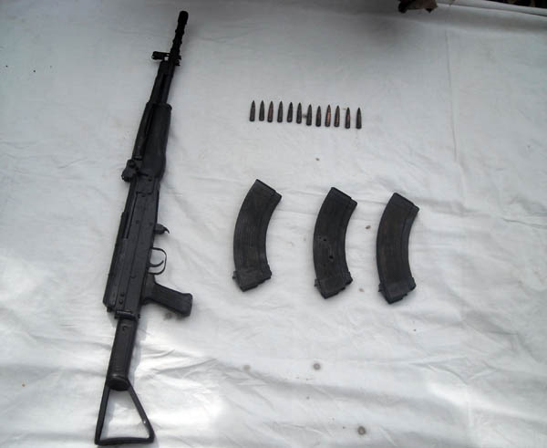 Weapons
Recovery on Christmas Eve in Trinco