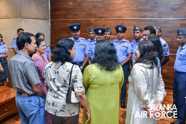 SEVA VANITHA UNIT ORGANIZES A SPECIAL WHEELCHAIR DONATION PROGRAMME AT SLAF HEADQUARTERS