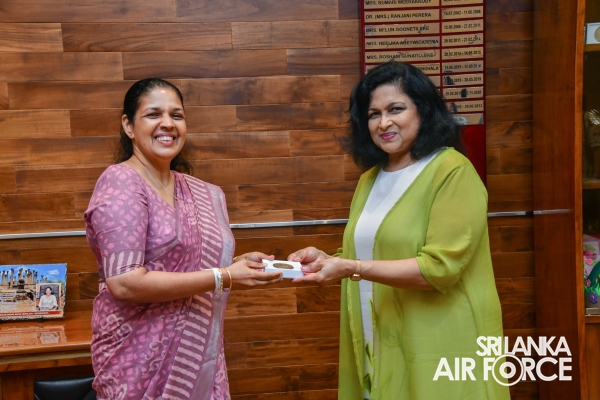 SEVA VANITHA UNIT ORGANIZES A SPECIAL WHEELCHAIR DONATION PROGRAMME AT SLAF HEADQUARTERS