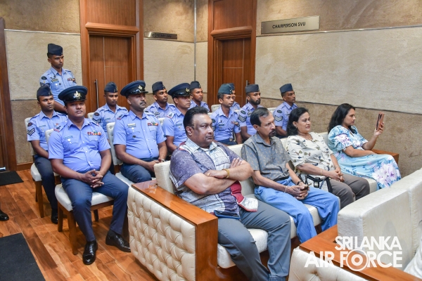 SEVA VANITHA UNIT ORGANIZES SPECIAL WHEELCHAIR DONATION PROGRAM AT SLAF HEADQUARTERS