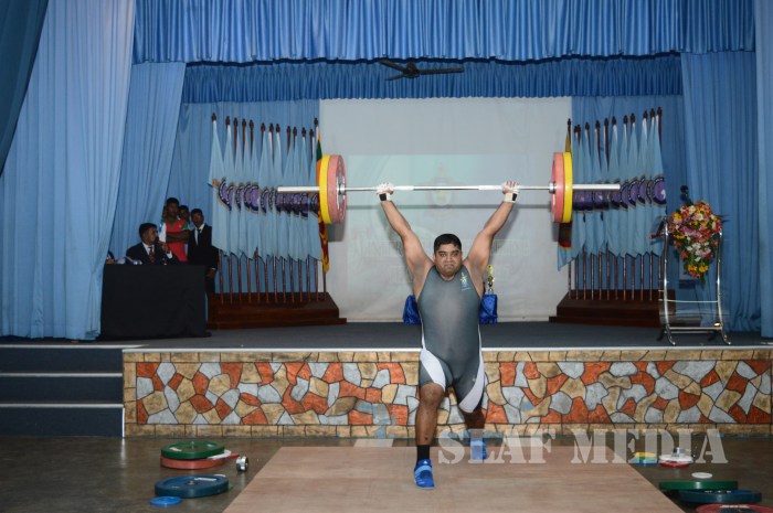 Inter Unit Power Lifting Championship 2017