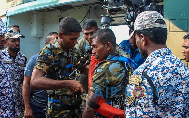 Sea Rescue Training Conducted Regiment Special Force Training School at China Bay