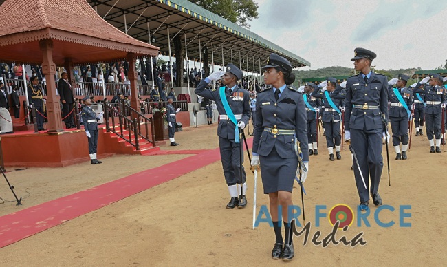 First Batch of Female Pilots Commissioned and Take Wings at Air Force Academy China Bay