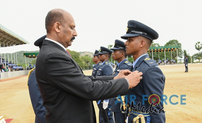First Batch of Female Pilots Commissioned and Take Wings at Air Force Academy China Bay