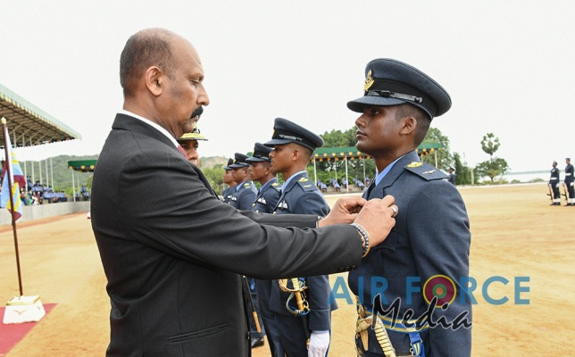 First Batch of Female Pilots Commissioned and Take Wings at Air Force Academy China Bay