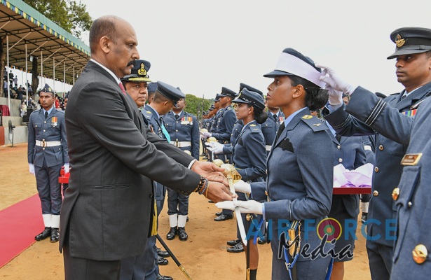 First Batch of Female Pilots Commissioned and Take Wings at Air Force Academy China Bay