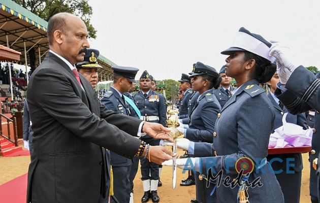 First Batch of Female Pilots Commissioned and Take Wings at Air Force Academy China Bay