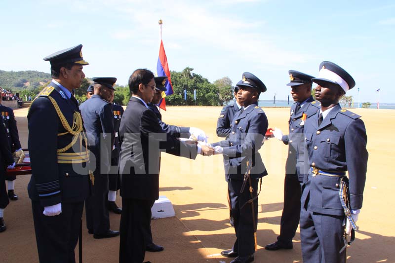 Wings to 20 and Passing-Out for 112 at China Bay
