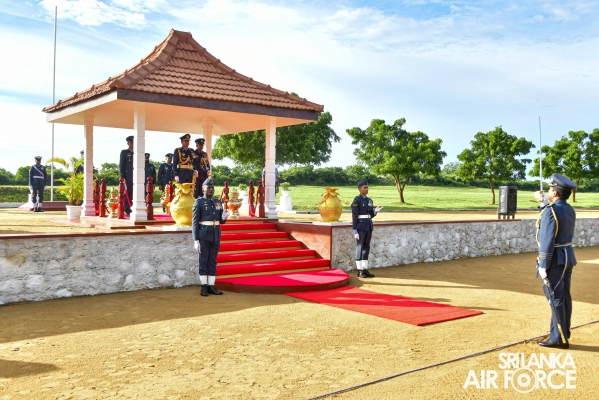 COMMANDER'S INSPECTION OF SLAF STATION WEERAWILA