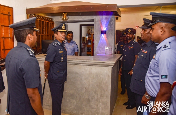 COMMANDER'S INSPECTION OF SLAF STATION WEERAWILA