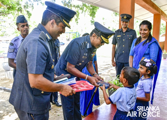 COMMANDER'S INSPECTION OF SLAF STATION WEERAWILA