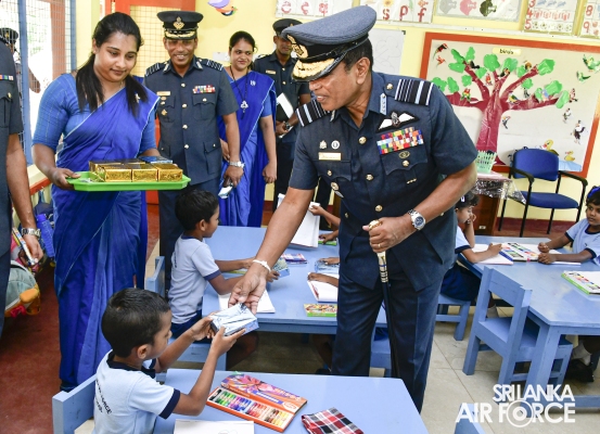 COMMANDER'S INSPECTION OF SLAF STATION WEERAWILA