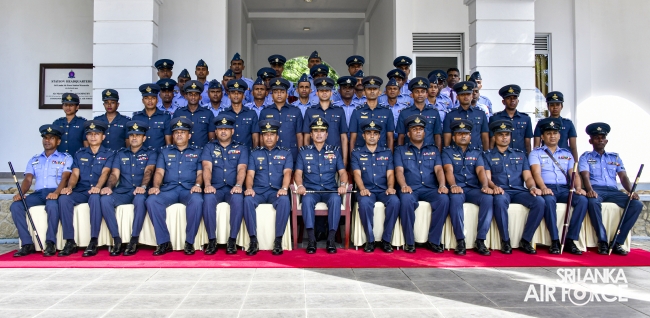 COMMANDER'S INSPECTION OF SLAF STATION WEERAWILA