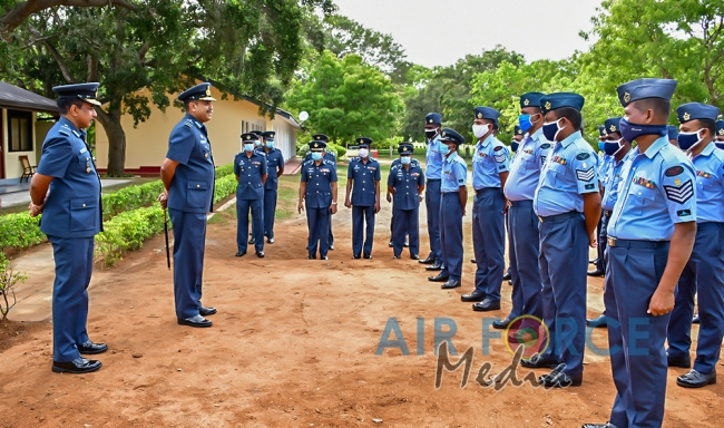 New Medical Ward Complex and Officers’ Accommodation Block Declared Open by the Commander at Weerawila