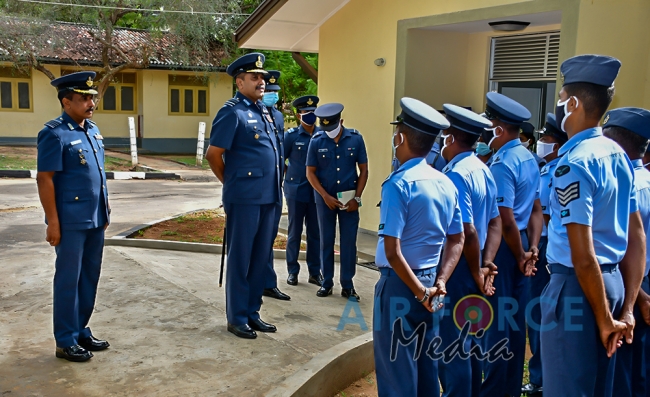New Medical Ward Complex and Officers’ Accommodation Block Declared Open by the Commander at Weerawila