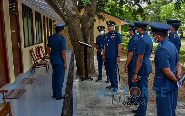 New Medical Ward Complex and Officers’ Accommodation Block Declared Open by the Commander at Weerawila
